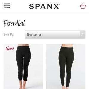 Spanx Essential Leggings Very Black NWT Small